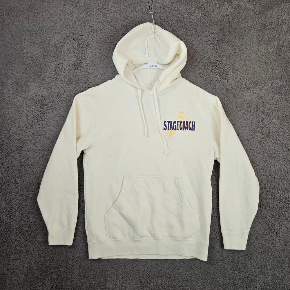 Stagecoach 2025 California Country Music Festival Hoodie Cream Zach Bryan Medium